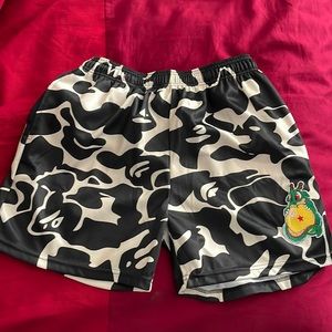 Bape Mesh Shorts, custom print from OFF-BRAND SHORTS
